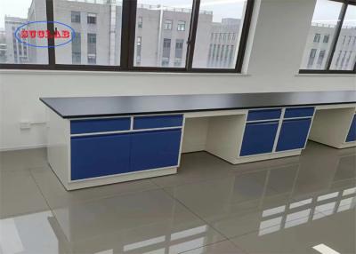 China Muebles de laboratorio de química personalizables Banco de trabajo de laboratorio de Hong Kong con estructura integrada en venta