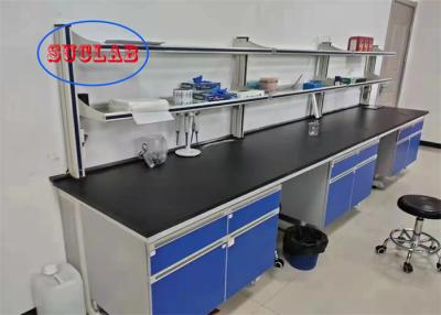 China Customize Durable Wood Chemistry Lab Workbench Laboratory Workstation Bench for sale