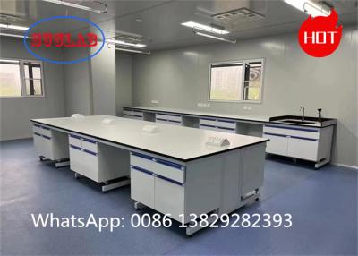 Cina Safety Phenolic Resin Or Epoxy Resin Chemical resistant Laminate C frame Lab Workstation With Multiple in vendita