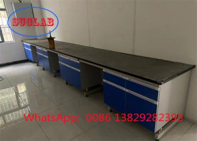 中国 Phenolic Resin Or Epoxy Resin Lab Benches Manufacturers With DTC105 DEG Hinges 販売のため