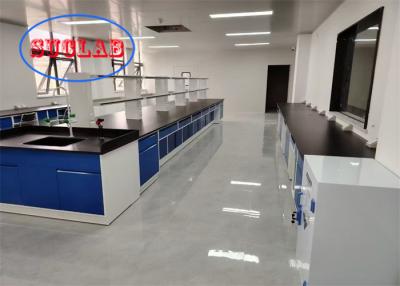 China Black Epoxy Resin Board  Lab Casework Hong Kong With Non welded Linear Handle for sale