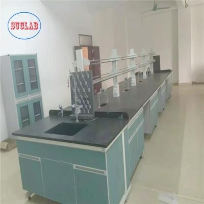 Cina Laboratorio di chimica su misura Produttori di mobili di laboratorio con superfici di lavoro laminate resistenti ai prodotti chimici e elevata sicurezza in vendita