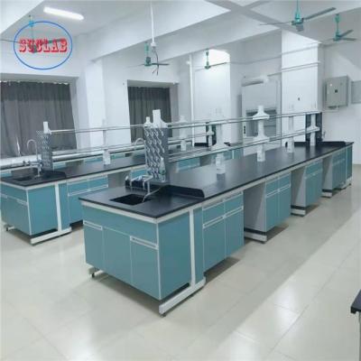 China Mobiliário de laboratório de química de design clássico Produto de madeira de aço com OEM / ODM aceitável à venda