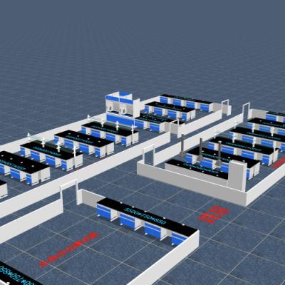 China Aanpasbare chemielab-meubels Fabrikanten van laboratoriumtafels Snelle installatie voor soepele laboratoriumoperaties Te koop