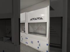 Antirust Grey Ventilation Hood Chemistry , Multipurpose Biological Fume Hood