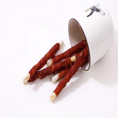 China Dogs Crab Wrapped Rawhide Twist Sticks Dog Treats Dog Snacks Pet Food Dry Dog Food for sale