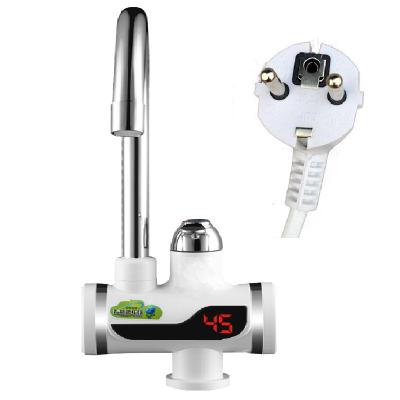 China GF14X CE/CB 220V 3000W 3-5s Household Instant Hot Water Heating Electric Tankless Digital Faucet for Kitchen and Bathroom for sale