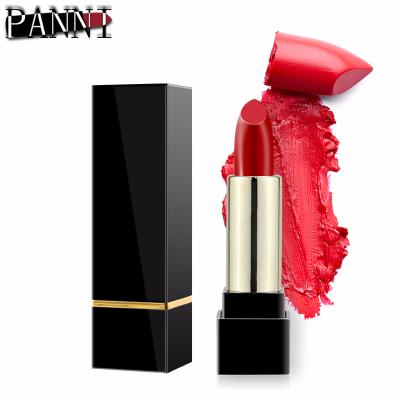 China Nutritious Private Label Matte Lipstick Makeup Nude Long Lasting Dye Velvet LipsStick Waterproof for sale