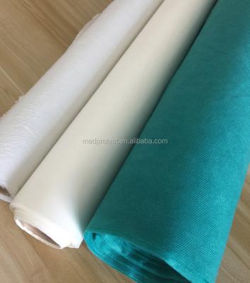 China Disposable Waterproof PP Bed Sheet Roll , Waterproof Medical Bed Sheet Roll / Couch Paper Roll for sale