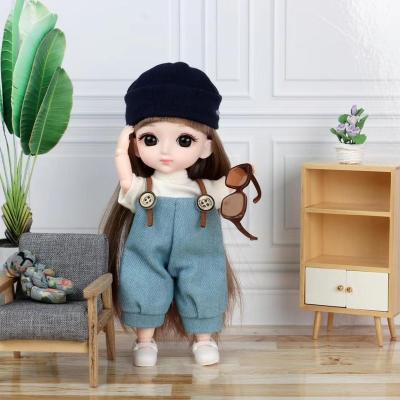 China HIGH QUALITY OEM DIY BJD DOLL FACTORY soft FOR 6INCH FASHION 13 DOLL BALL FACTORY OEM DIY BJD HIGH QUALITY DOLL FOR 6INCH fa for sale