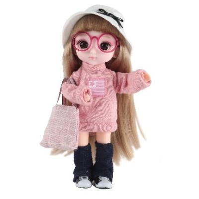 China Fashion Interactive Simulated Girl Toy Doll With Movable Joins 14 Inch Boneco Comb Mirror Bottle Diaper Skirt Drink Water Piss Hou 4 for sale