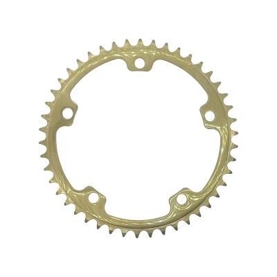 China Factory direct sales YOSHOKA aluminum alloy 7075-T651/fixed speed bicycle chain ring 144BCD aluminum alloy 7075-T651 46-70T rail bicycle for sale