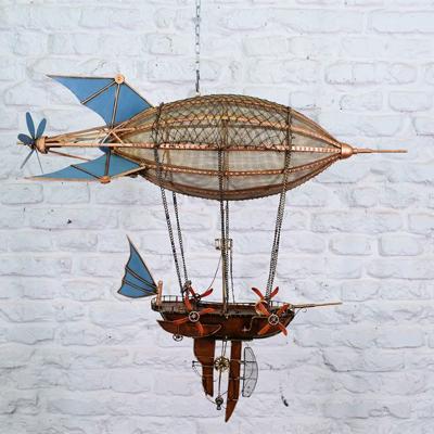 China Metal Roof Model Designs of Creative Minimalist Handmade Airship Blimp for sale