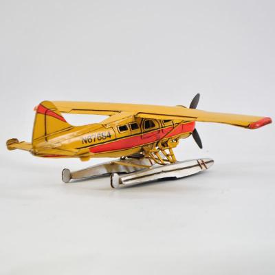 China Experienced Manufacturer Event Decoration Metal Open Flat Model Airplanes for sale