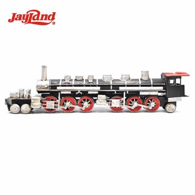 China Europe Decor Desktop Decoration Craft Train Handmade Model Car Toys for sale