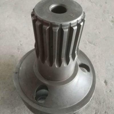 China Building Material Stores PC100-5 PC120-5 Swing Shaft Pinion With Carrier Swing Motor Reducer Box for sale