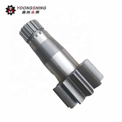 China Building Material Shops R130 Swing Shaft Pinion Swing Motor Reducer Box Hyundai Excavator Spare Parts for sale