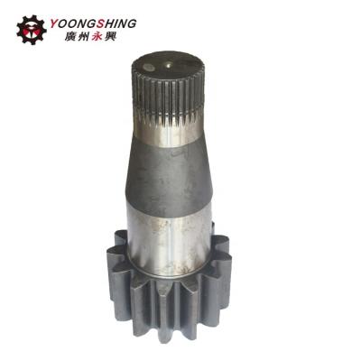 China Building Material Stores EX200-3 EX200-5 Swing Shaft Pinion For Swing Motor Reducer Box for sale