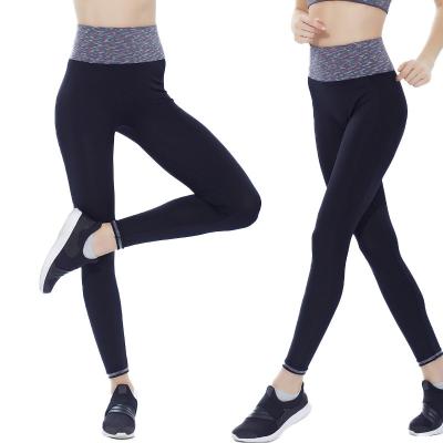 China Four-Way Stretch Sports Fitness Cropped Pants Running Feet High-Waisted Abdomen Stretch Hip-Lifting Tights Women Seamless Yoga Pants for sale