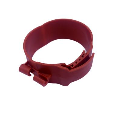 China Quick Installation Sale Red Tube Flange Whole Pipe Loop O Form Pipe Flange Fixing Central Air Conditioning Copper Quick Installation Vertilaion for sale