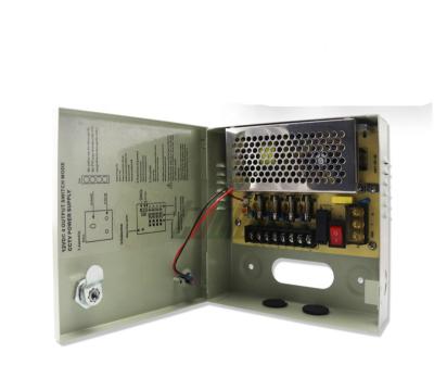 China High Reliability Factory Direct Selling CCTV Camera Centralized Power Supply 60W 5V 12A 4CH 100-240V 60W AC Power Supply Box for sale