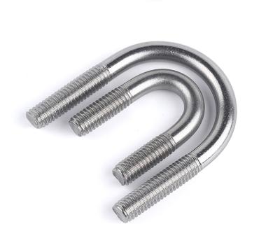 China Housing Constructions Customized DIN3570 Galvanized High Strength Carbon Steel Stainless Steel U Bolts for sale