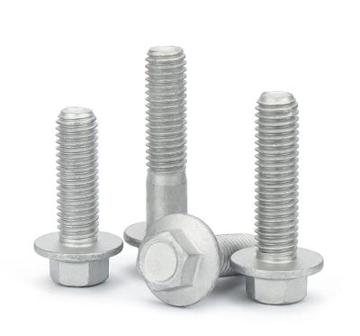 China Housing Constructions High Quality Din 6921 Heavy Duty M6 M8 M10 Stainless Steel Hexagon Flange Bolts for sale