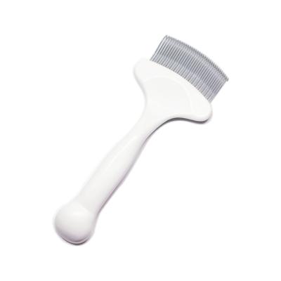 China Baoli Sustainable ODM Escova Ancinho Pet Deshedding Grooming Dematting Rake Teeth Good Pet Brush For Cats Dogs for sale