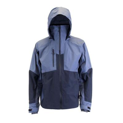 China High Quality Breathable Wading Jacket Men's Fishing Waterproof Jacket With Hood Rain Custom Jacket For Male for sale