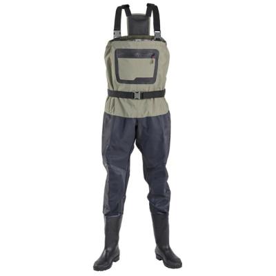 China Waterproof Waterproof Boot Foot Wader Hunting Fishing Waders Fly Fishing Waders With Boots For Women Men for sale