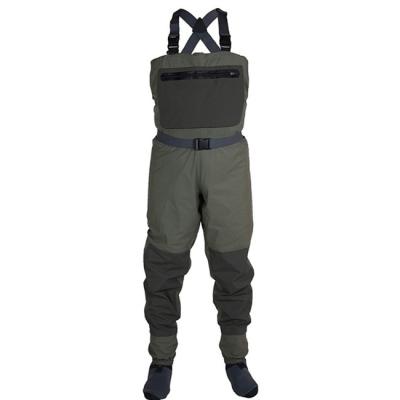 China OEM Outdoor Breathable Utility Wader Waterproof Hunting Waders With Boots Fishing Waders for sale