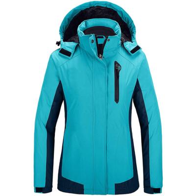 China Plus Size 2021 Outdoor Outwear Women's Ski Jacket Winter Waterproof Rain Warm Snow Coats for sale