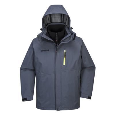 China Waterproof 2021 Top Quality 3 In 1 Winter Mens Waterproof Jacket Clothing For Men for sale