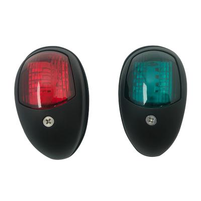 China plastic boat accessories equipment navigation port light led signal lights 12v 24v for sale