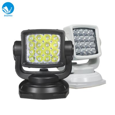 China ABS And Aluminum / Aluminum Waterproof Yacht Spotlight 80W Spotlight LED Search Light For Car for sale