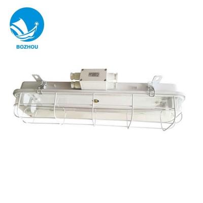 China With energy & guard G13 2x20W waterproof outdoor steel marine fluorescent pendant light fixture JCY23-2EF for sale