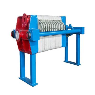 China Garment Shops Sand Washing Small Mud Box Automatic Filter Press Efficient Program Controlled Automatic Pull Plate Filter Press for sale