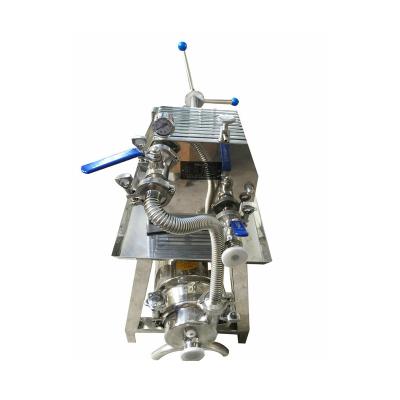 China Building Material Shops Stainless Steel Filter Press Laboratory Food Pharmacy Instrument Beer Alcohol Starch Biological Agents for sale