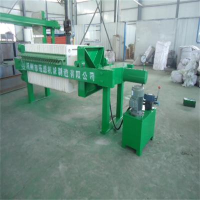 China Convenient Dewatering Machine Automatic Sludge Filter Press Plate And Frame Sewage Plant Sewage Filter Filter Blotter Press for sale