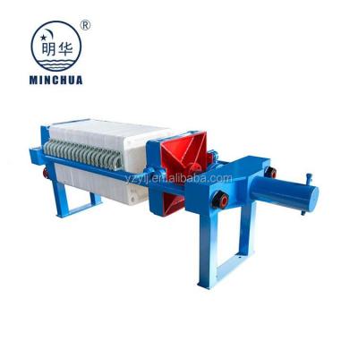 China Dewatering Sewage Plate And Frame Filter Press Animation Sludge Treatment Chemical Separation Equipment for sale