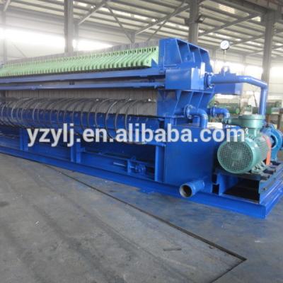 China food & Beverage Plant Tye Filter Press Diaphragm Hydraulic Chemical Washing Coal 1000 for sale