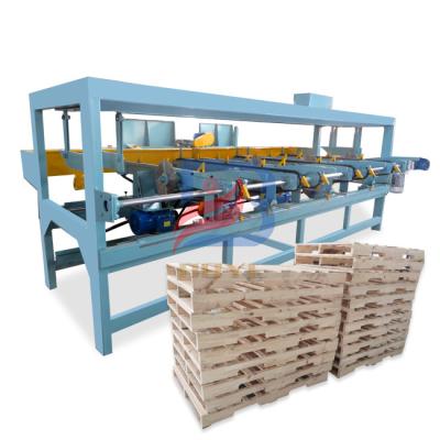 China CE Approved Horizontal Wooden Pallet Panel Double End Truncating Saw zu verkaufen