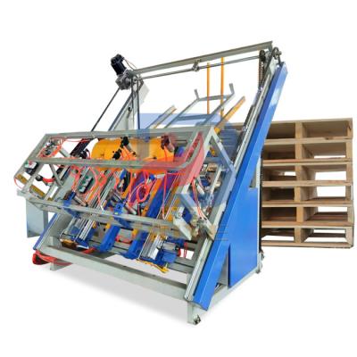 중국 Construction worksÂ   European standard nailed wooden pallet making machine 판매용