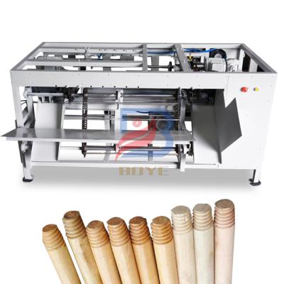 China Farms Best Quality Wooden Round Rod Threading Machine for sale