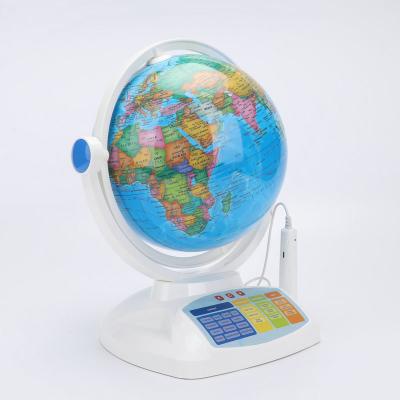 China Smart Education Globe Built-in LED Lights Interactive Globe 88 Constellation AR Globe Comes With Smart Point-Reading Pen for sale