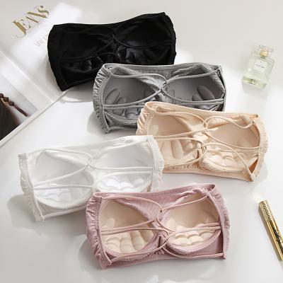 China Ein BH High Quality Breathable Strapless Bra Wear Comfortable And Lift Hard One StraplessCustom Logo Comfy BraLace Breathable for sale