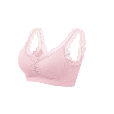 China Breathable Japanese-English Letters Soft Breathable Invisible Bra Seamless Radio Push Up Bra Women Plain Customize Floral Strap Eye Cup for sale