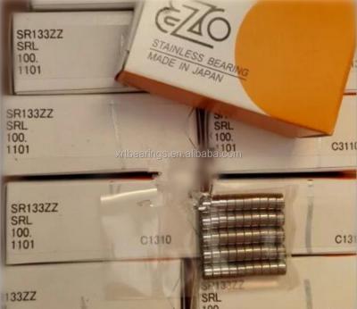 China Motorcycle EZO SR133ZZ Bearings 2.38*4.76*2.38mm Inch Stainless Steel Ball Bearings SR133 for sale