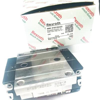 China Smooth Motion Rexroth Linear Slide Block R165132420 Linear Runner Block for sale