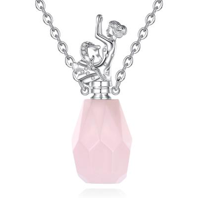 China New Heart Design Trending Aromatherapy Jewelry Girls Perfume Oil Custom Jewelry Harmony Pendant Necklaces for sale